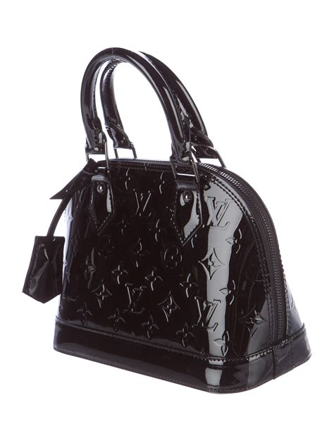 louis vuitton top handle graphite monogram vernis|louis Vuitton Monogram bb.